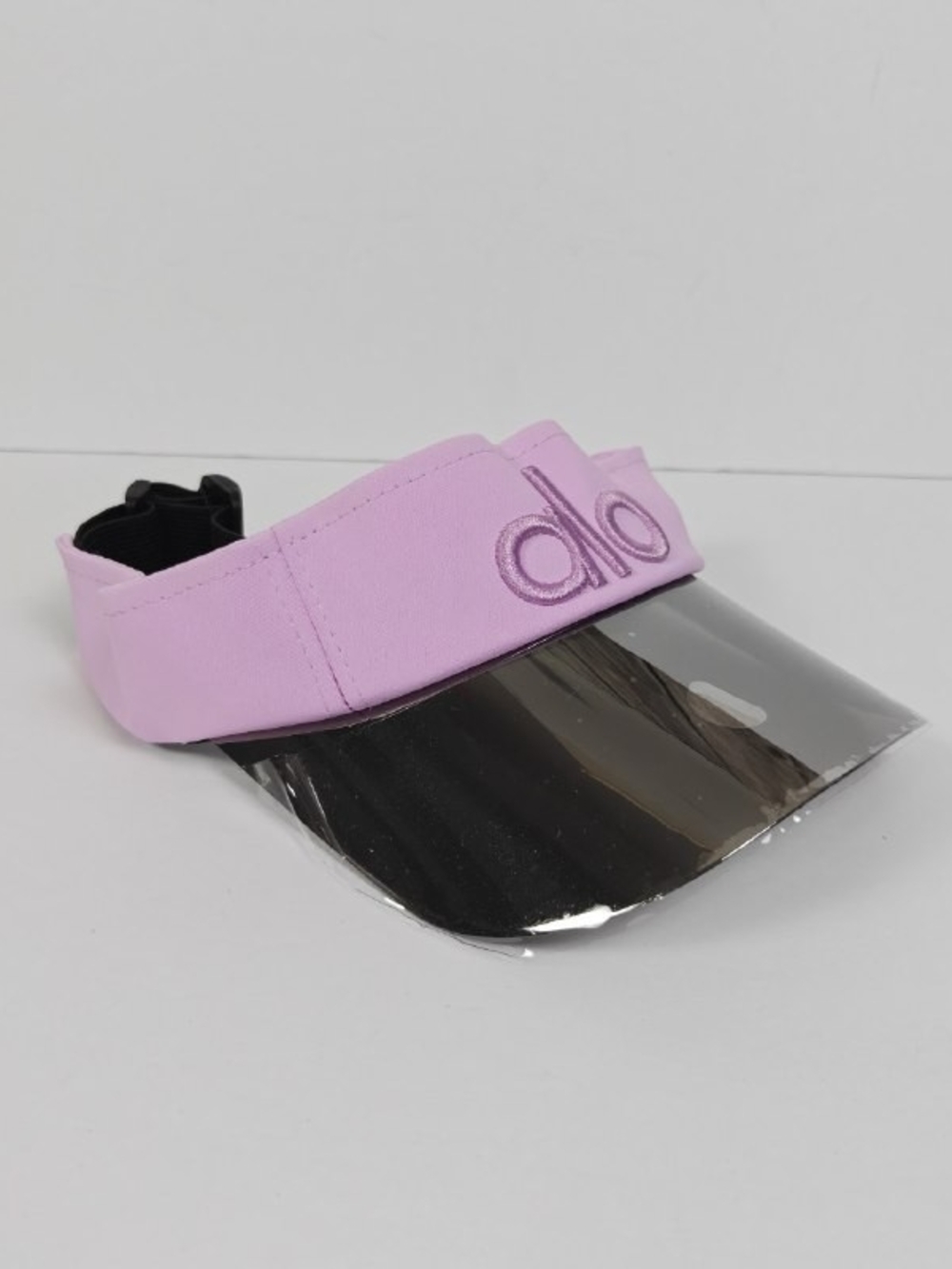 Alo Yoga Purple Clear Brim Sun Visor